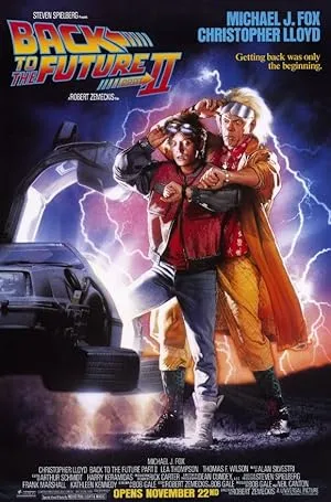 Poster for Back to the Future Part II