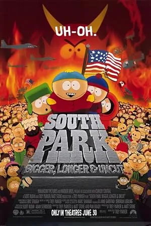 Poster for South Park: Bigger, Longer & Uncut