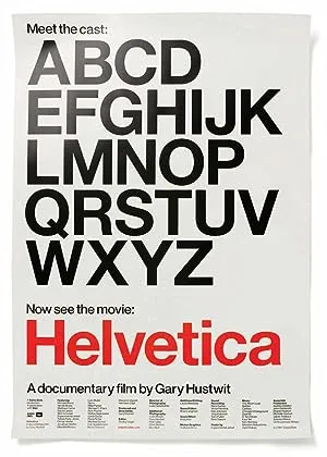 Poster for Helvetica