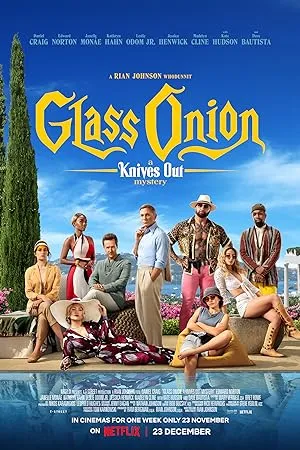 Poster for Glass Onion: A Knives Out Mystery