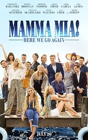 Poster for Mamma Mia! Here We Go Again